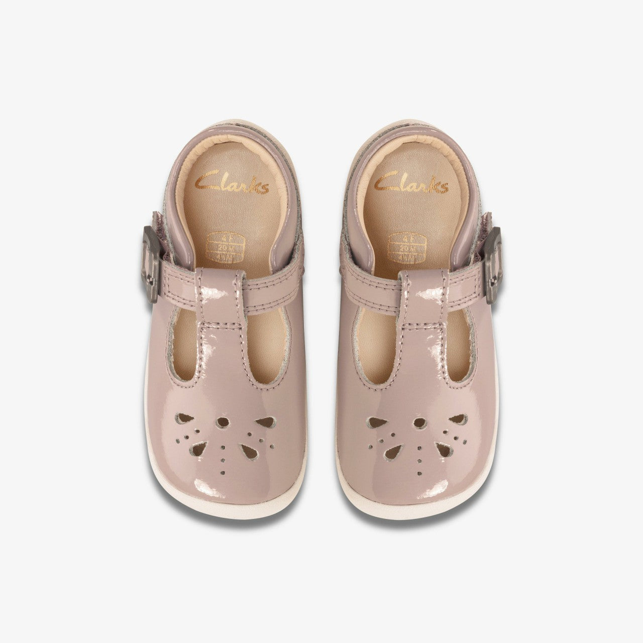 Roamer Star Toddler Pink Patent Clarks Kids