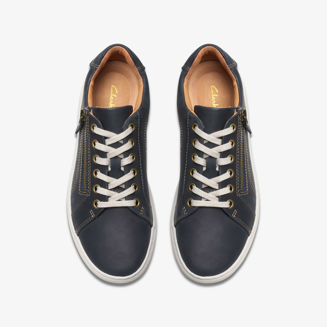 Nalle Lace Navy Nubuck Clarks Women