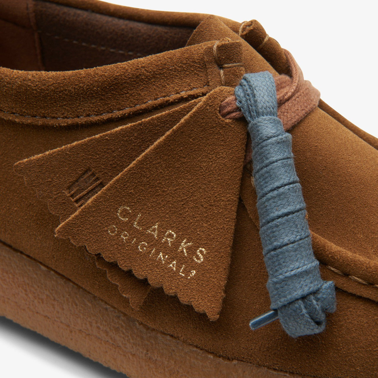 Wallabee Cola Suede Clarks Women