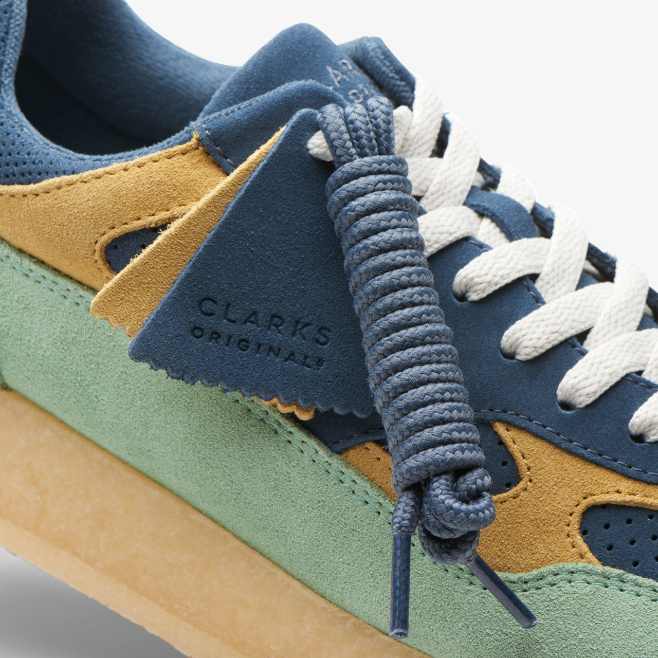 Lockhill Blue/Green Clarks Women|Men