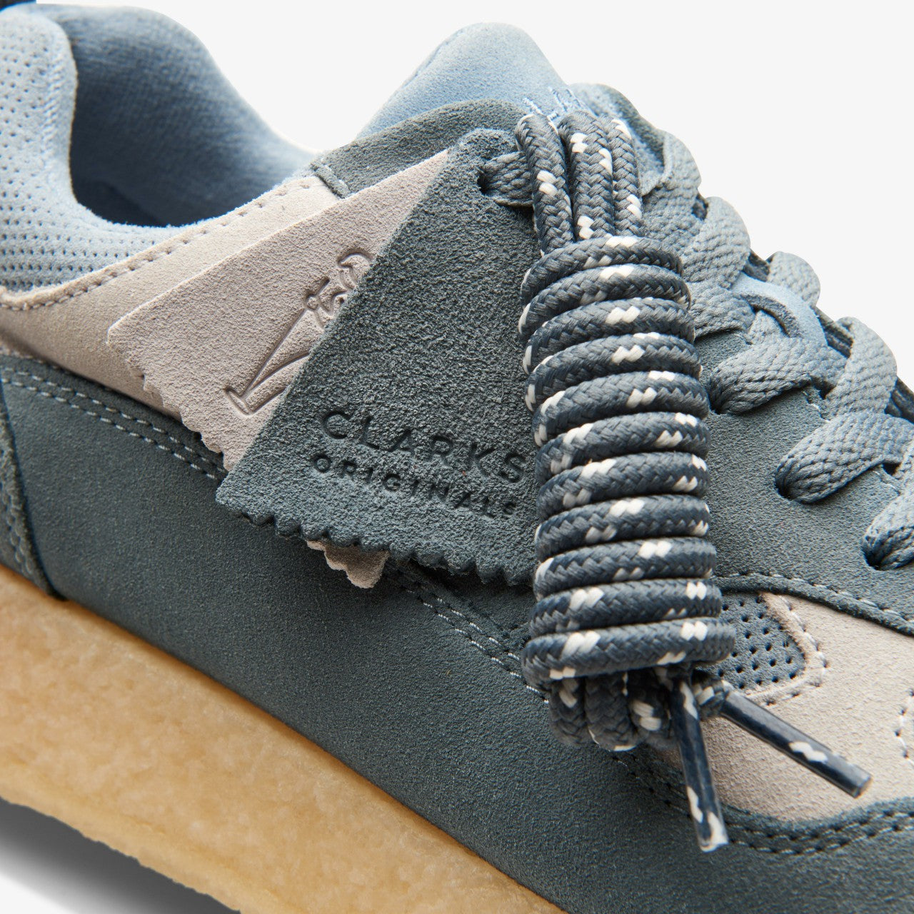 Lockhill Blue Grey Combination Clarks Women|Men