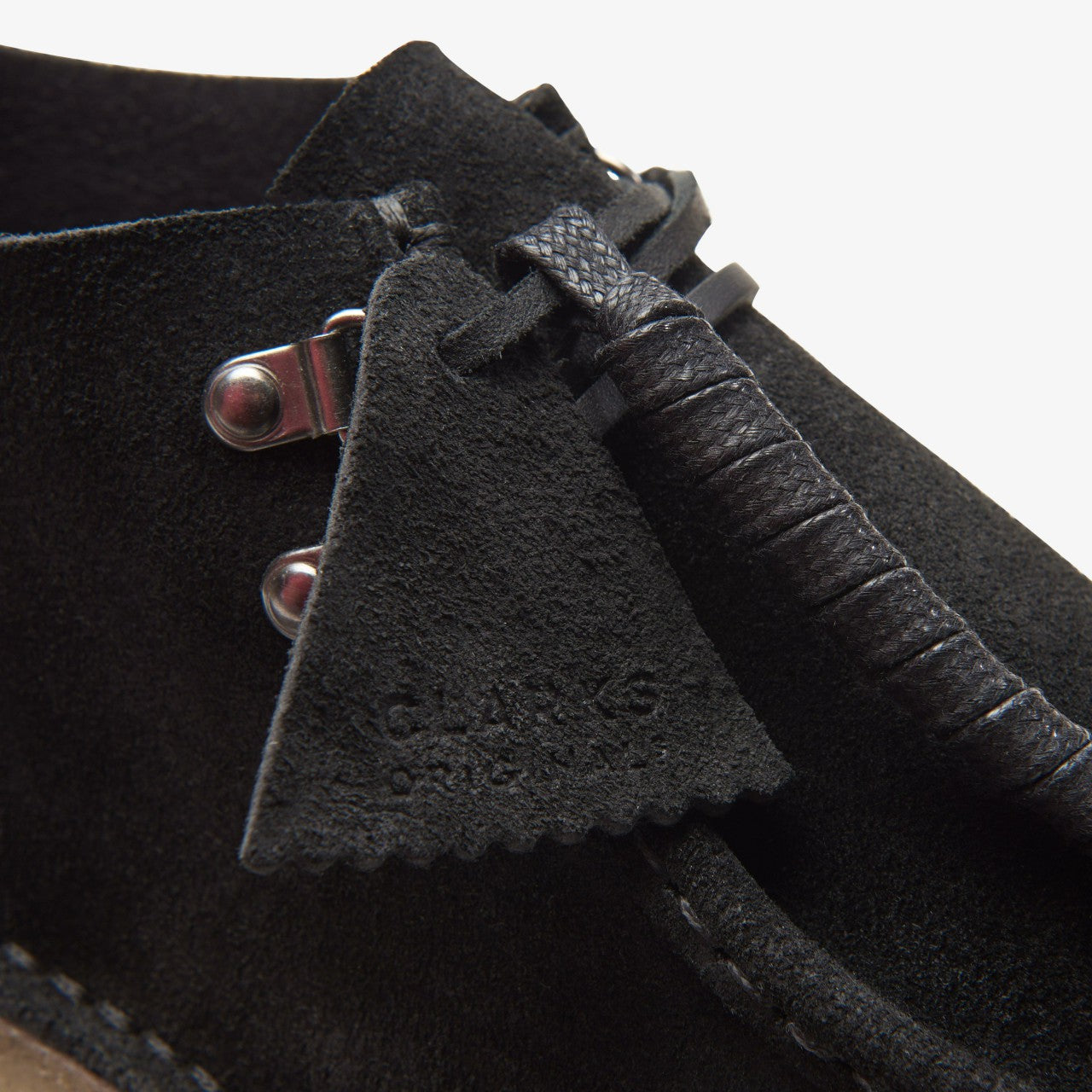 Desert Nomad Black Suede Clarks Men