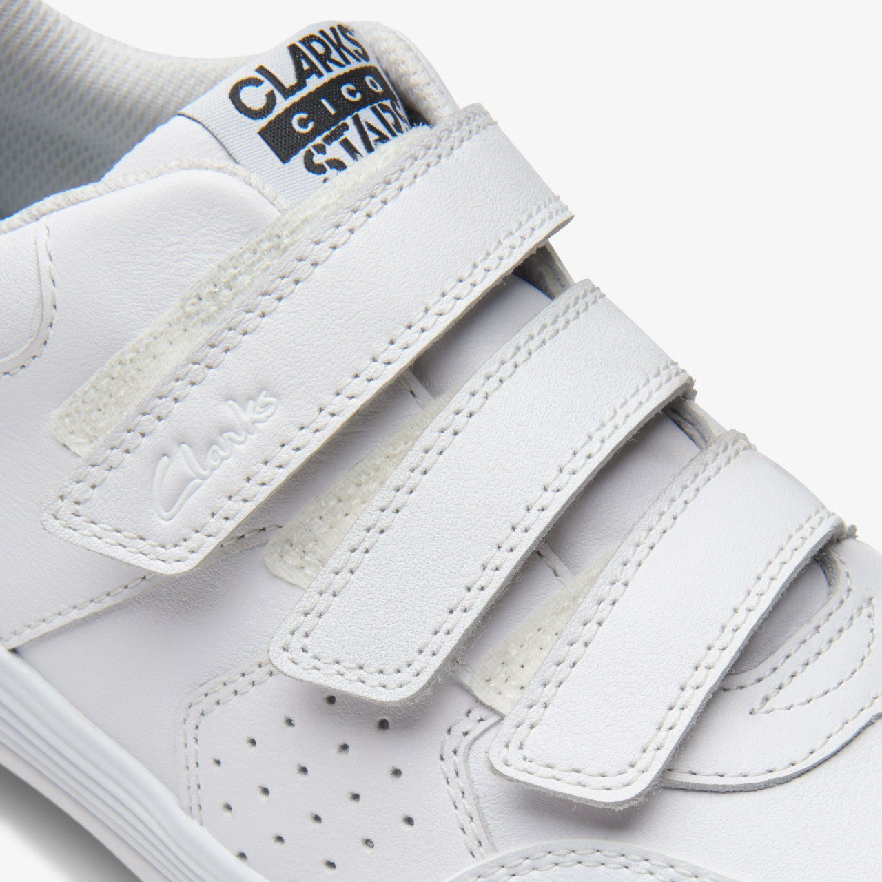 CICA Star Orb Youth White Clarks Kids