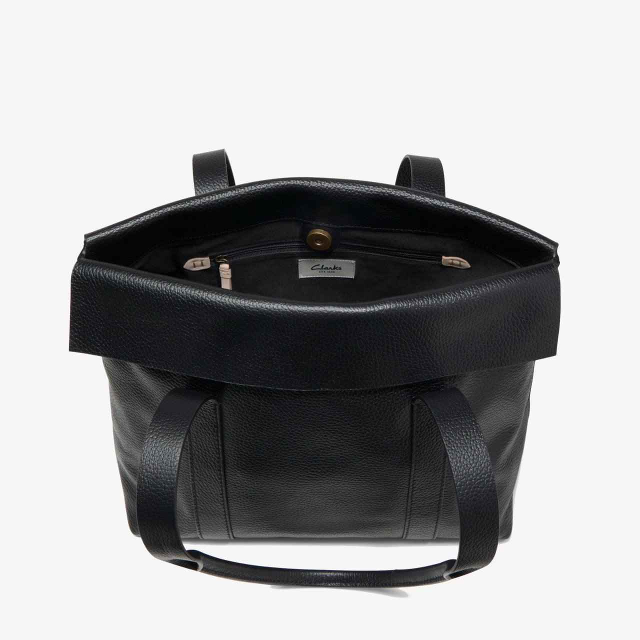 Dress Day Black Leather Clarks Women