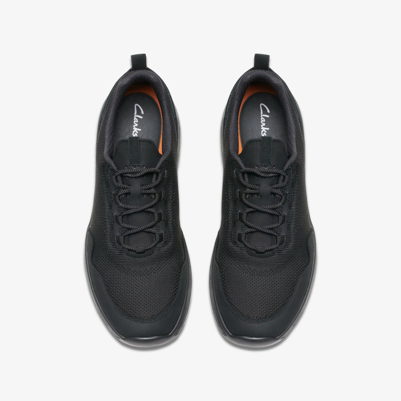 Clarks Pro Knit Black Clarks Men