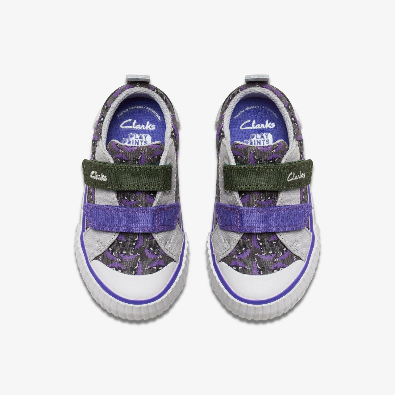 Foxing Steggy Toddler Grey Combination Clarks Kids