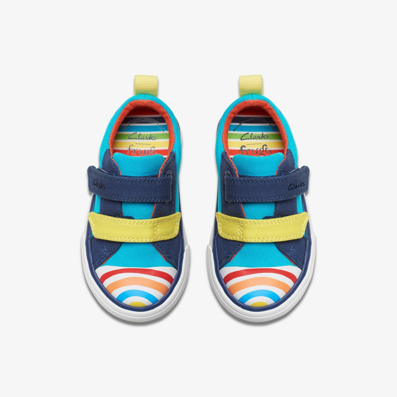 Foxing Ocean Toddler Blue Multicolour Clarks Kids