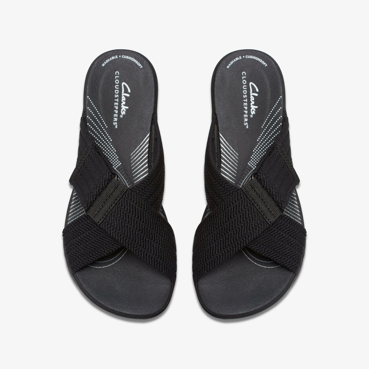 Arla Wave Black Clarks Women