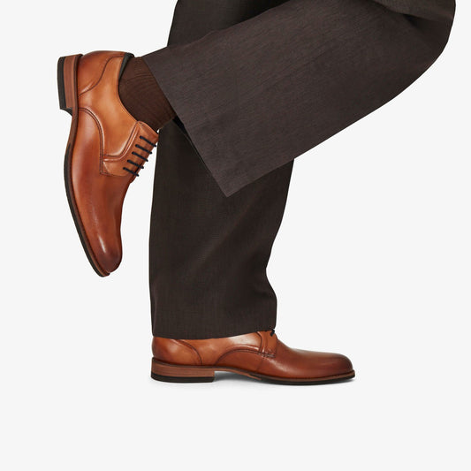 Craft Arlo Lace Tan Leather Clarks Men