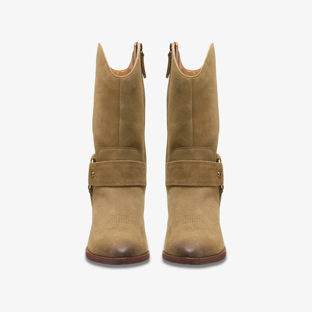 Morzine Rise Dark Sand Suede Clarks Women
