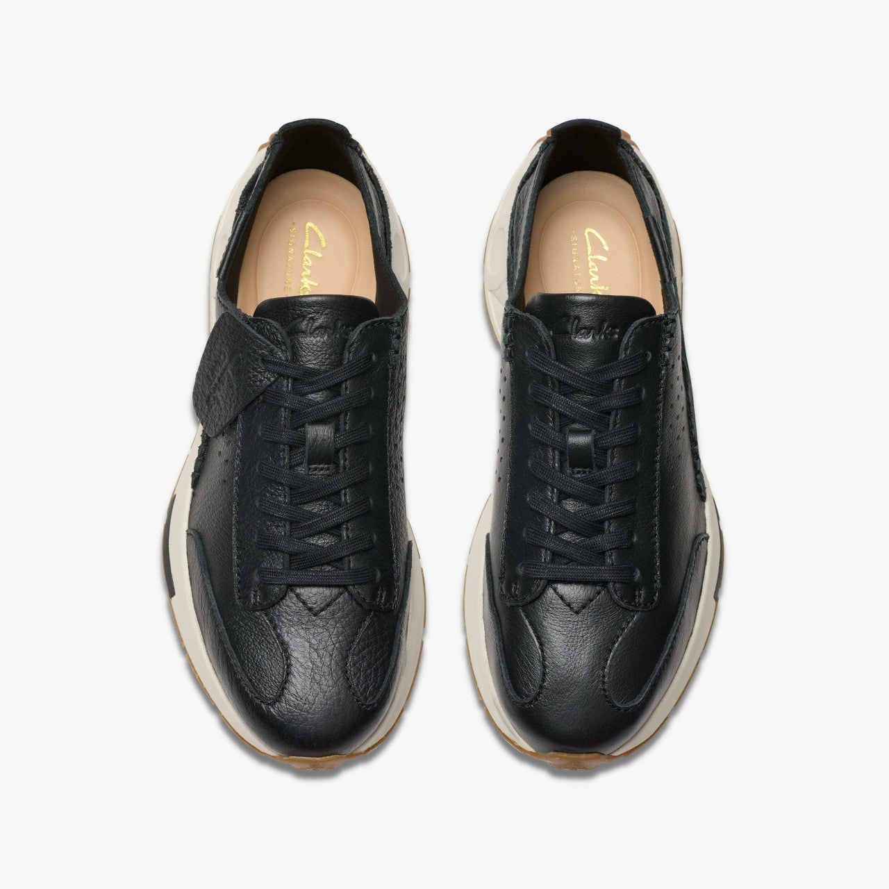 Craft Speed Black Leather Clarks Women