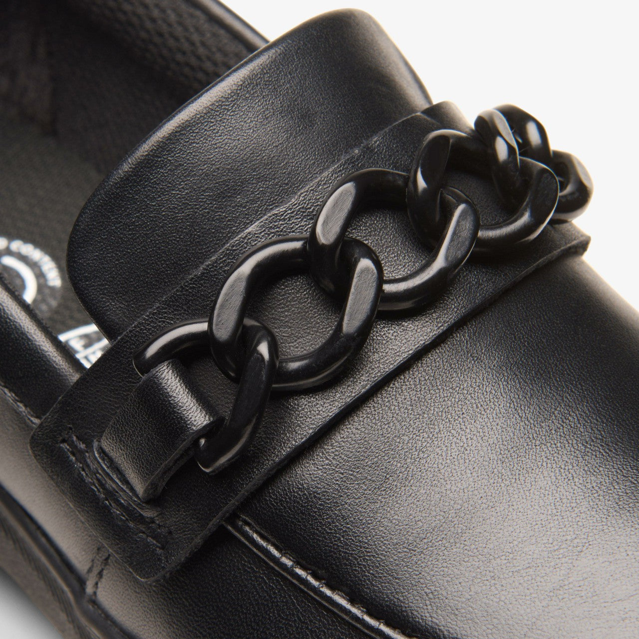 Evyn Walk Kid Black Leather Clarks Kids