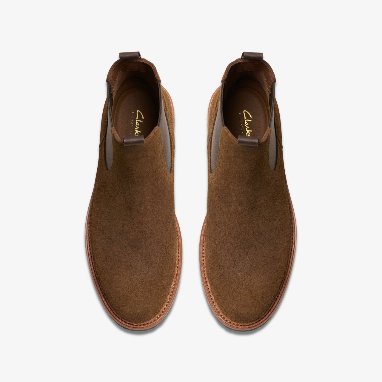 Clarkridge Top Brown Suede Clarks Men