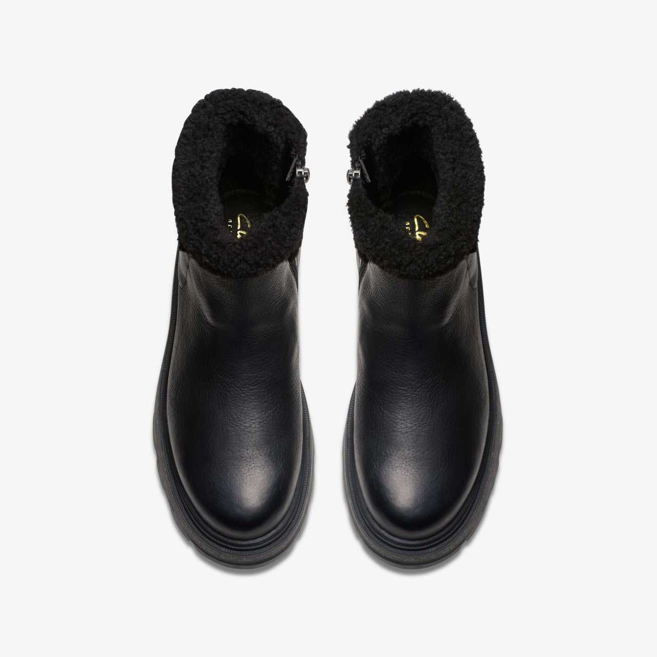 Hencroft Madi Waterproof Black Warmlined Leather Clarks Women