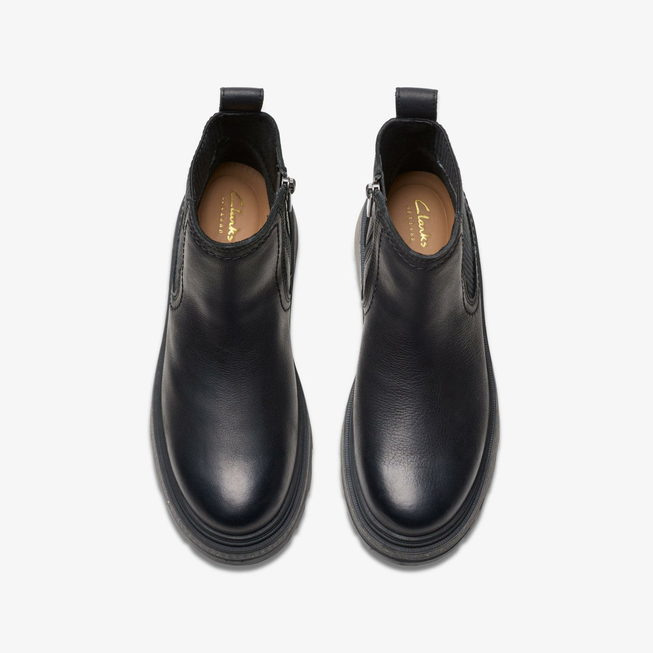 Hencroft Step Waterproof Black Leather Clarks Women