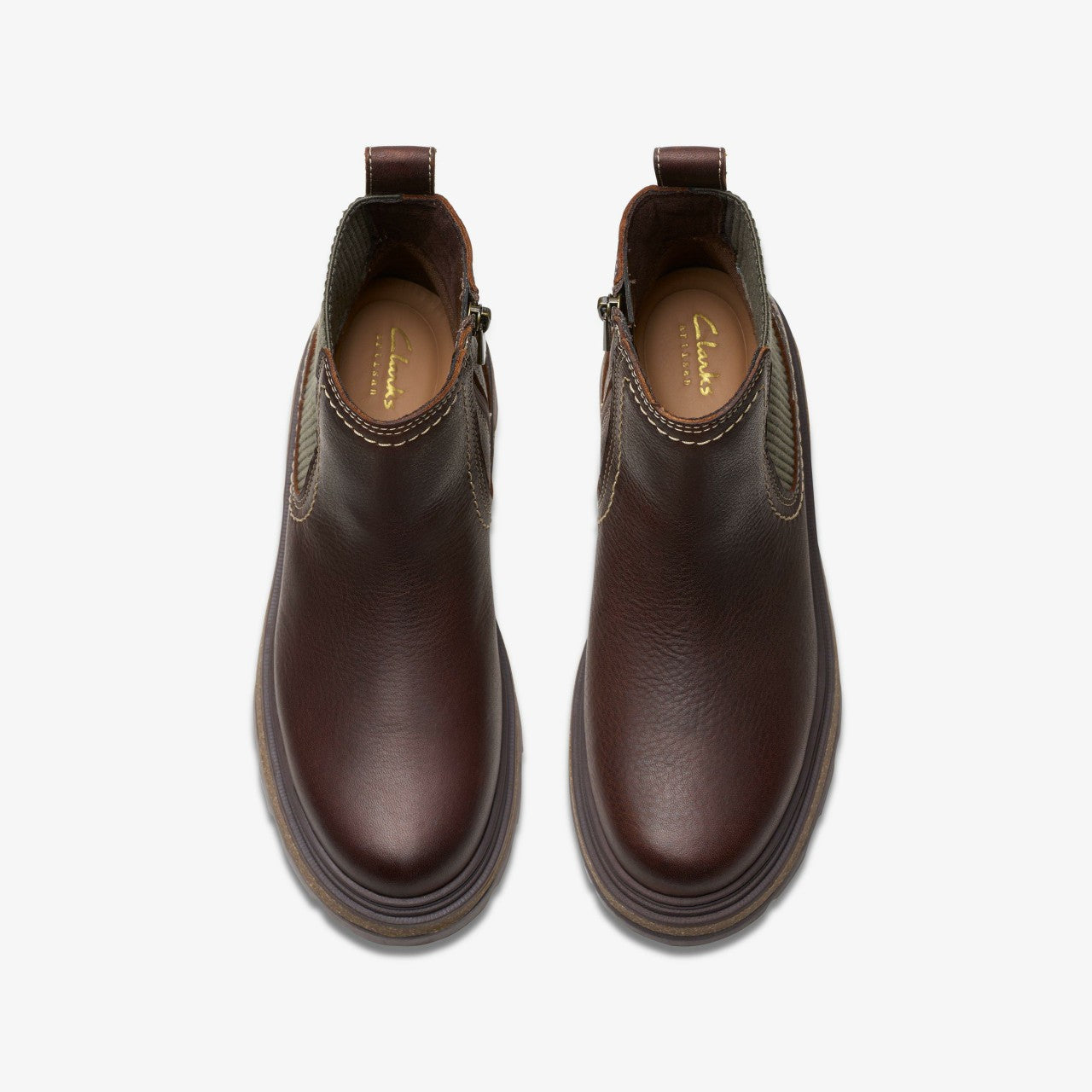 Hencroft Step Waterproof Brown Leather Clarks Women