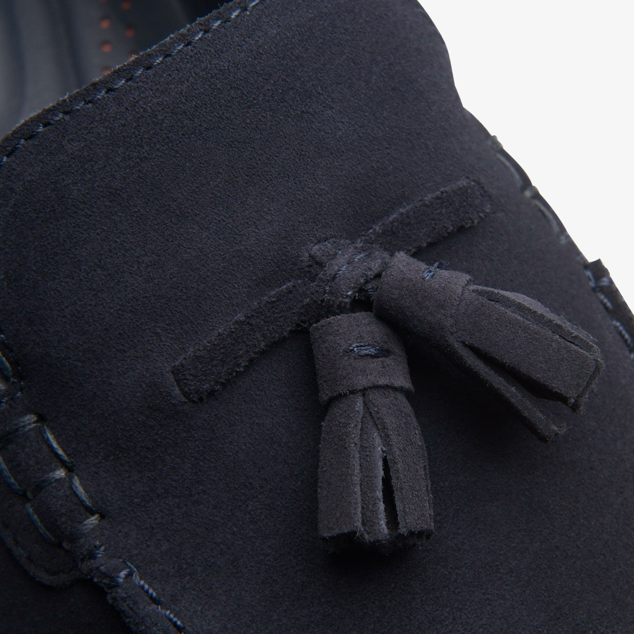 Torford Tassel Navy Suede Clarks Men