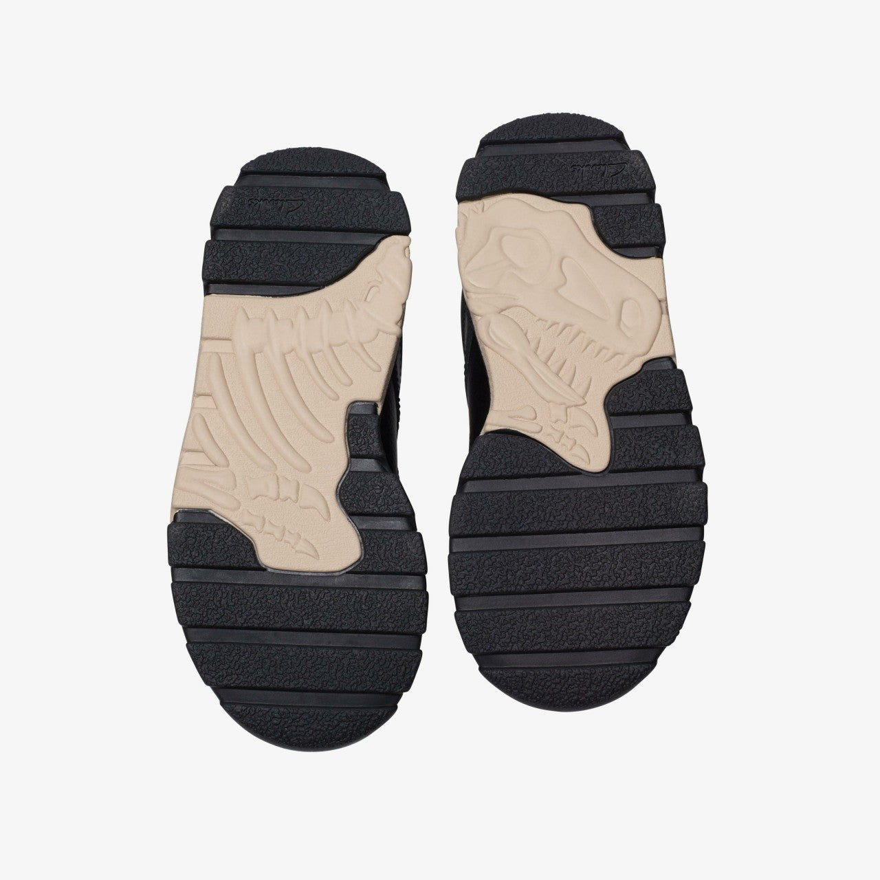 Lorcam Trail Kid Black Leather Clarks Kids