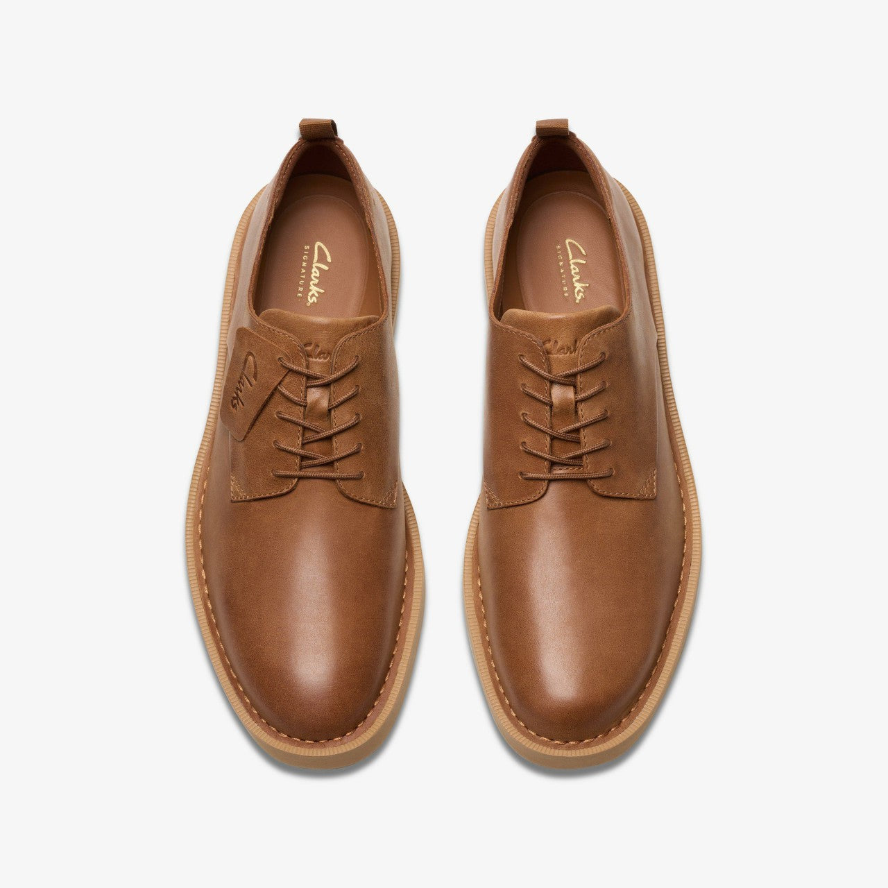 Martock Lace Tan Leather Clarks Men