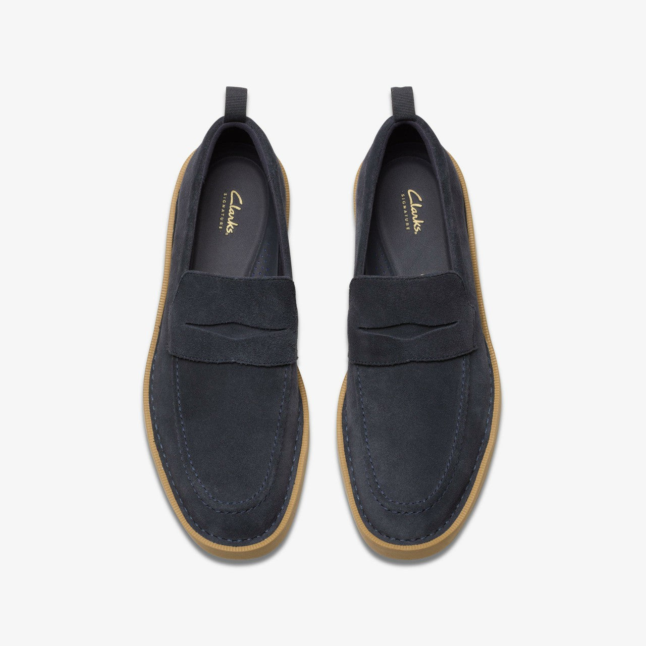 Martock Lo Navy Suede Clarks Men