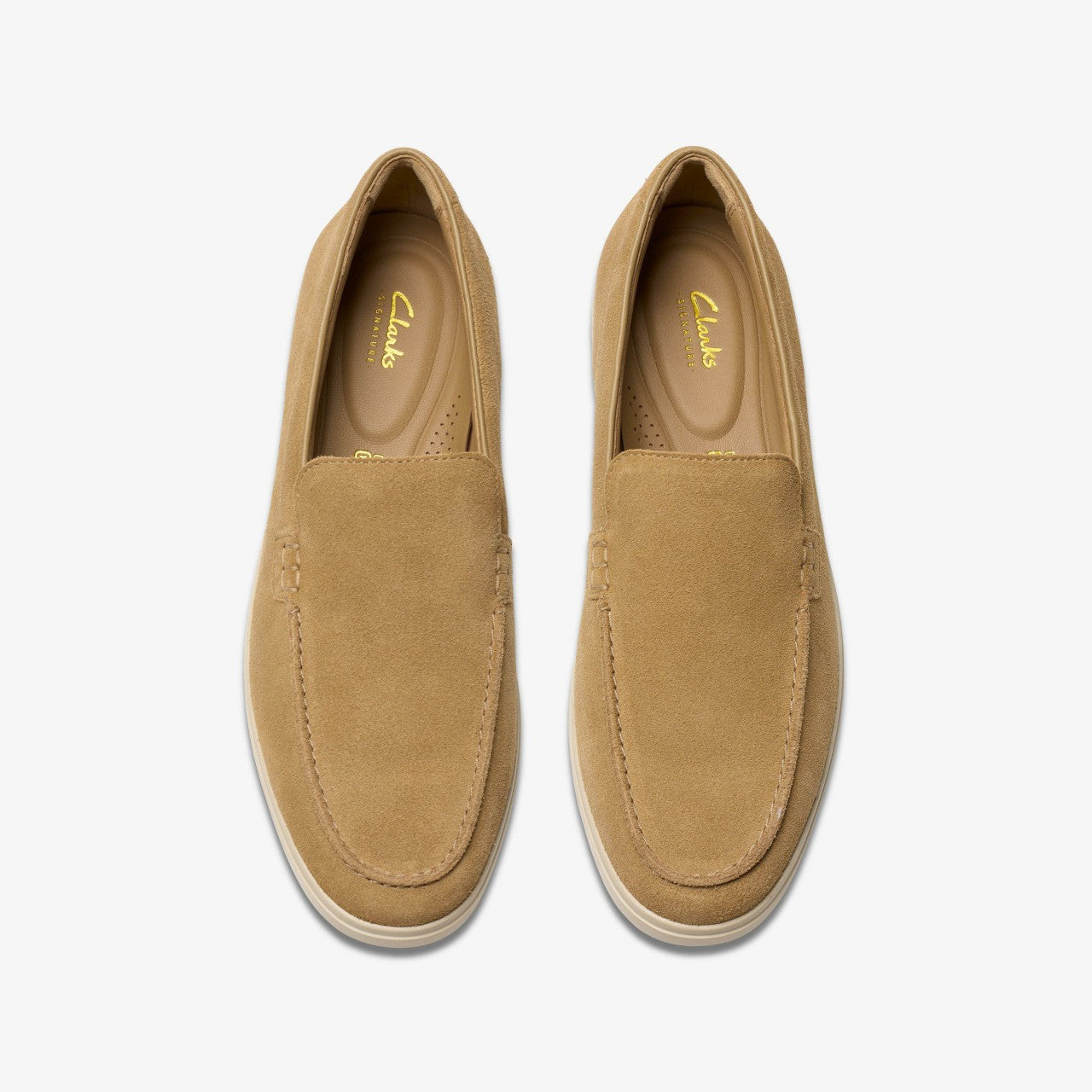 Torford Easy Dark Sand Suede Clarks Men