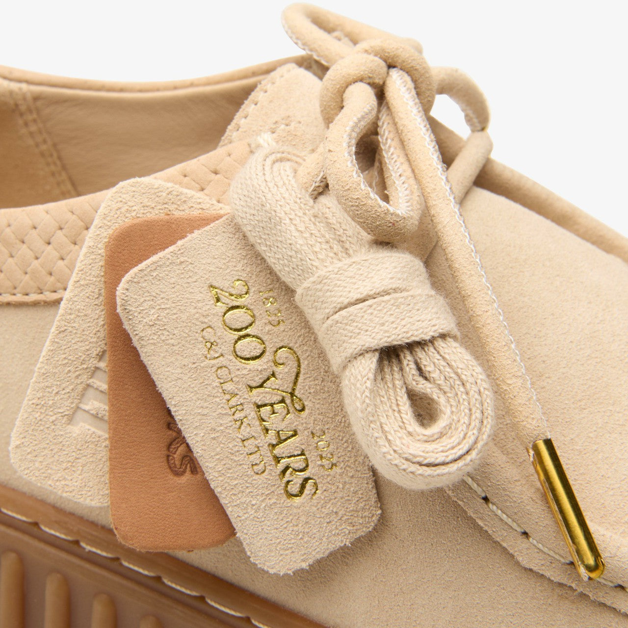 Torhill Lo Ecru Suede Clarks Men