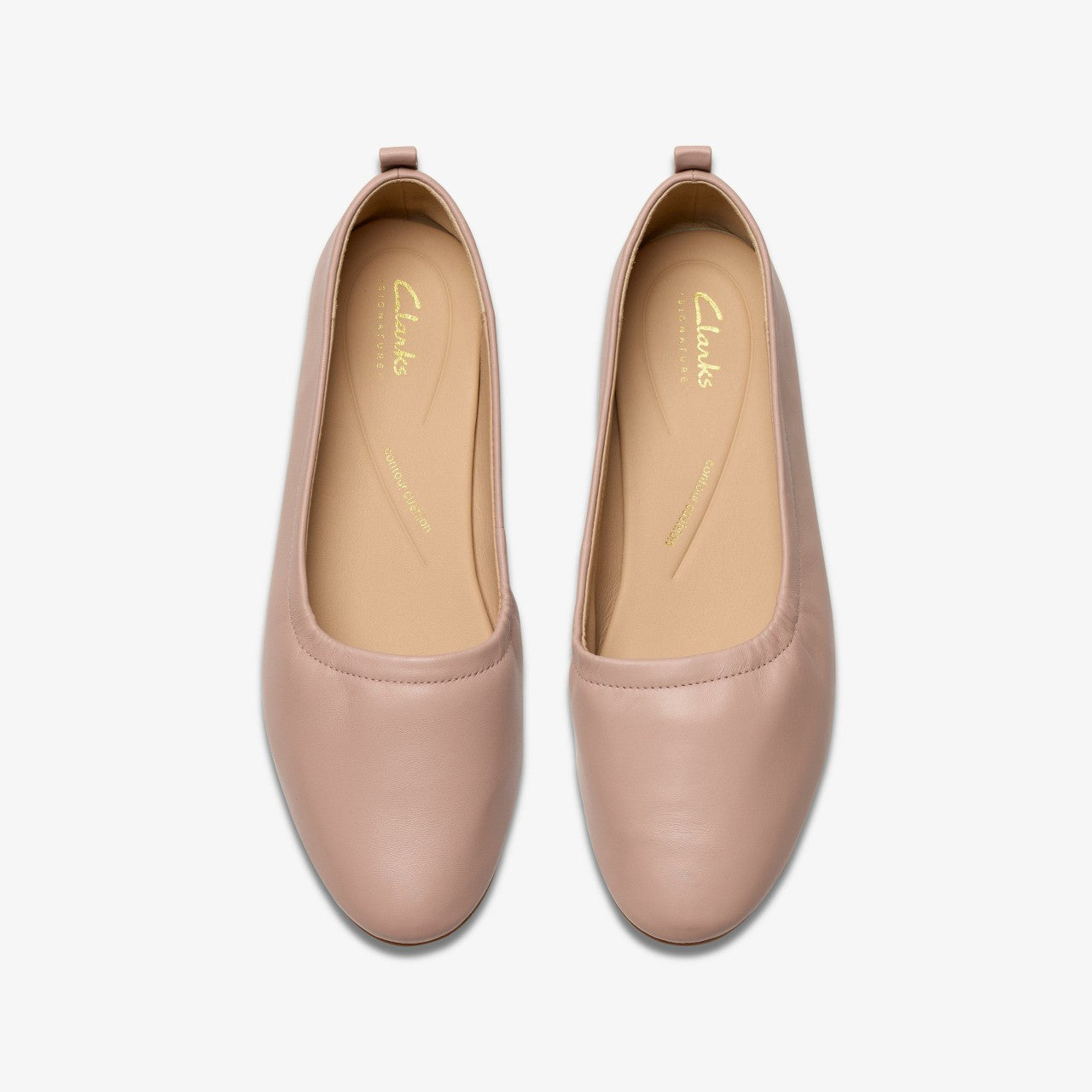 Fawna Soft Light Pink Leather Clarks Women