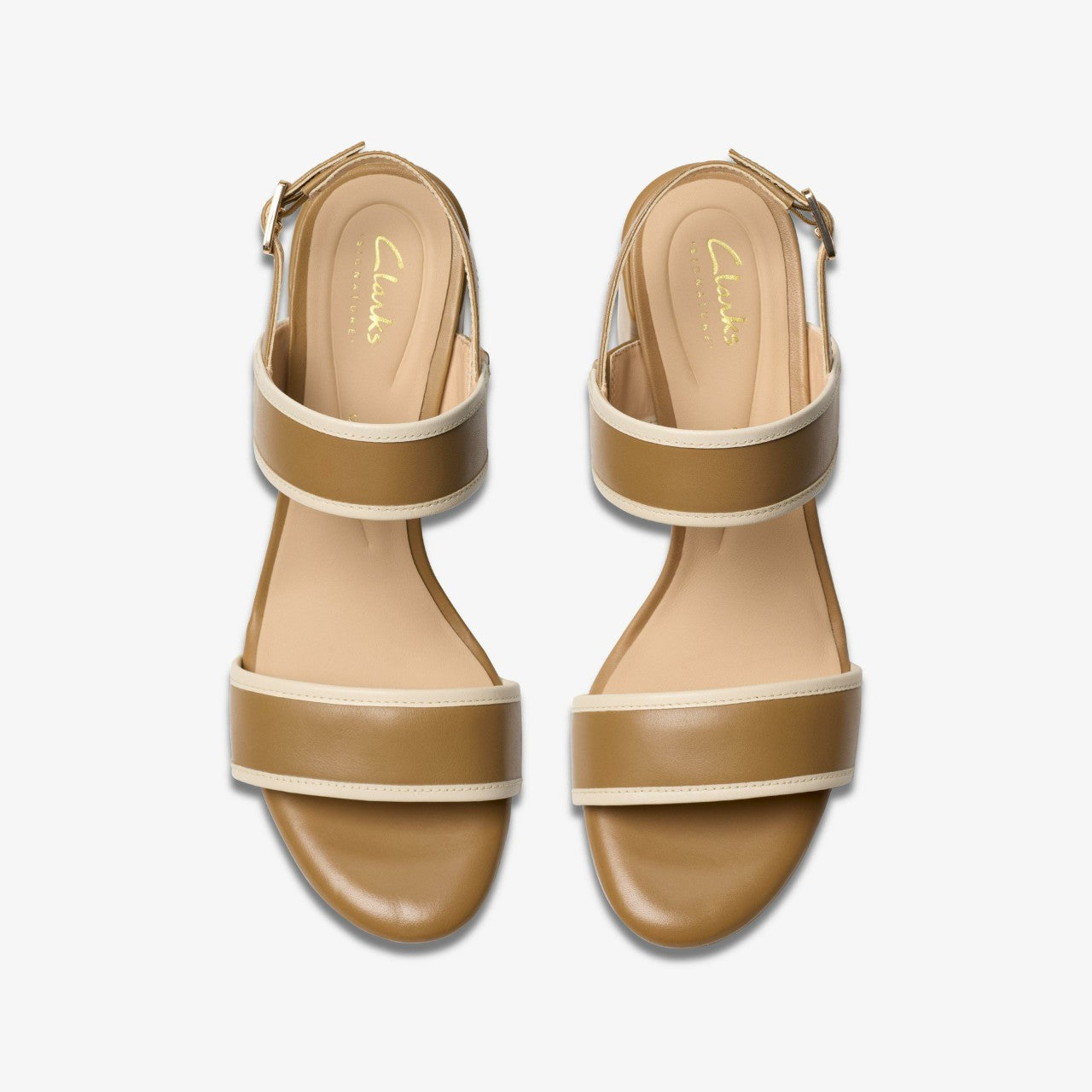 Ezoria Sling Light Tan Combination Clarks Women