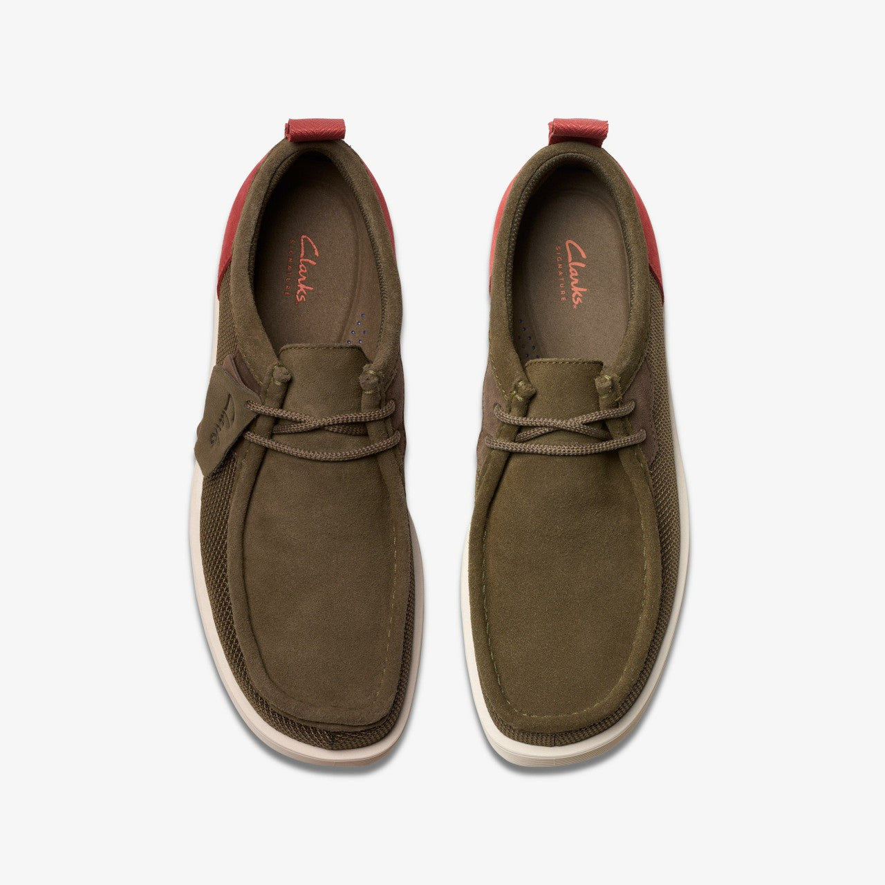Wallabee FTR 2 Lo Olive Combination Clarks Men