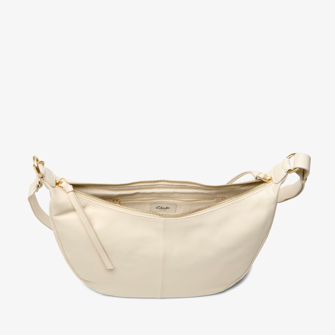Willow Moon Cream Leather Clarks Women