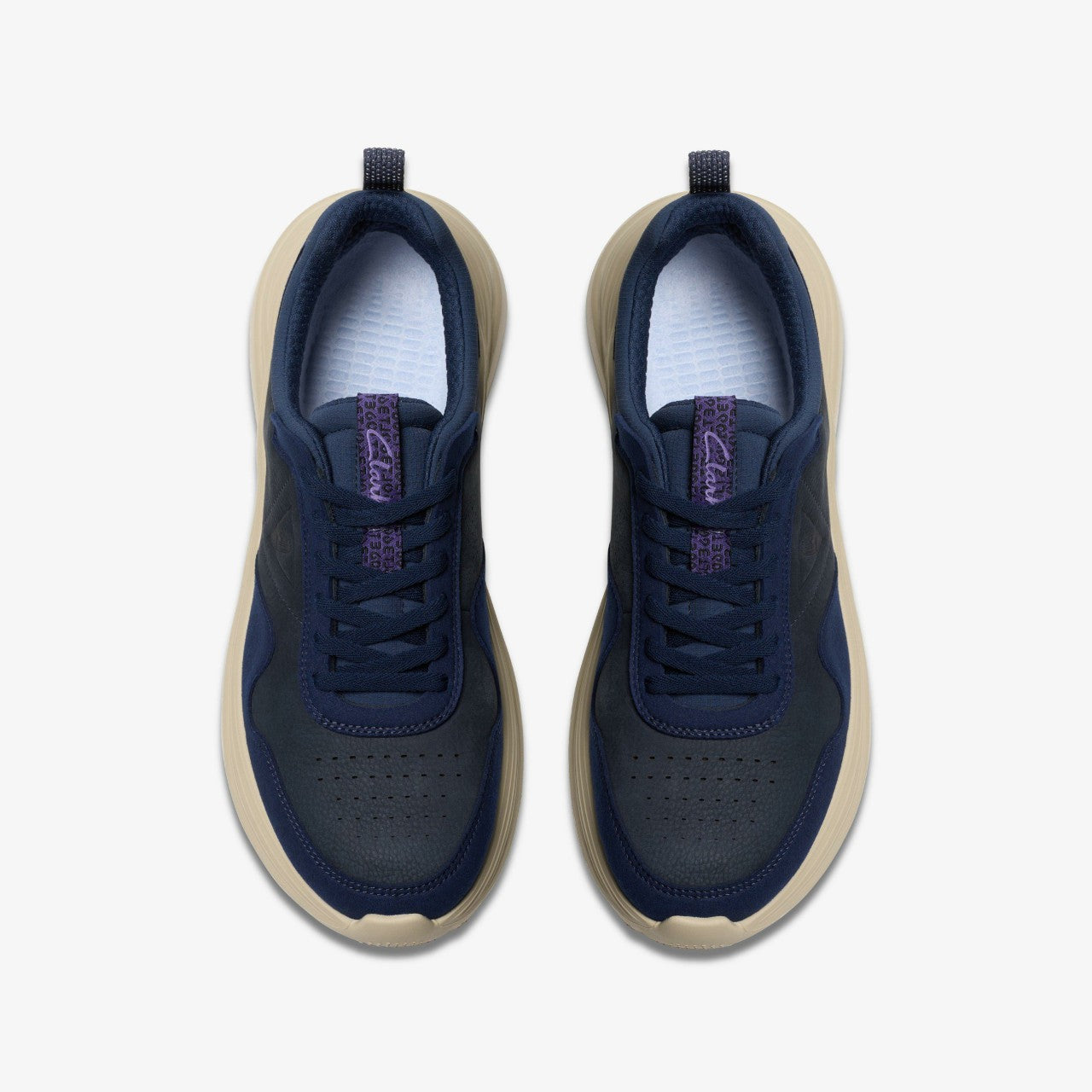 LT 360 Lace Navy Nubuck Clarks Men
