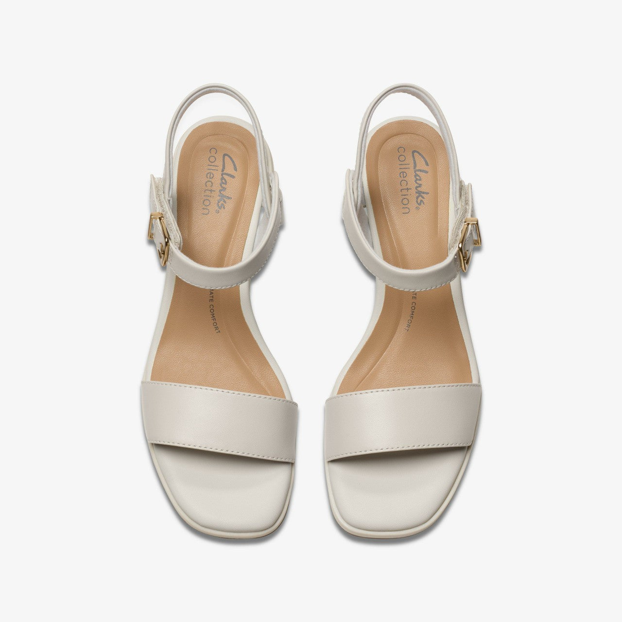 Jaylan Ray Off White Leather Clarks Women