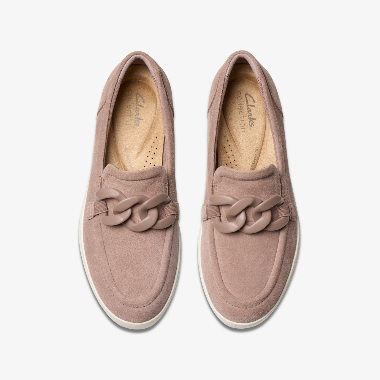 Zylah May Mauve Suede Clarks Women