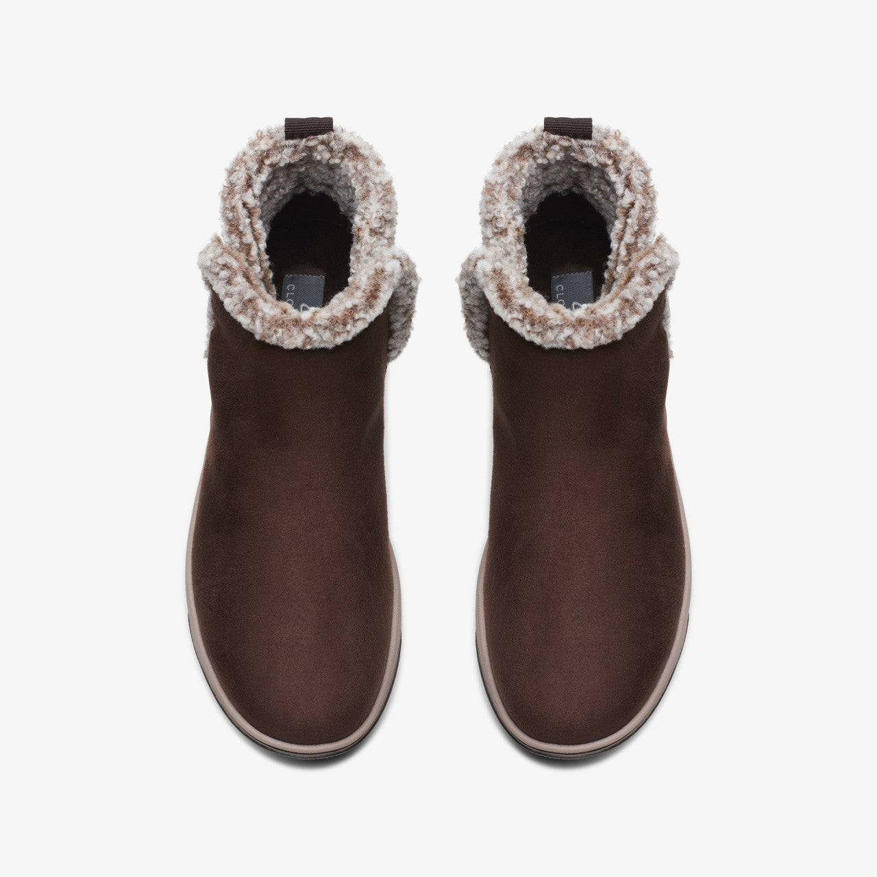 Brinkley Fur Dark Brown Clarks Women