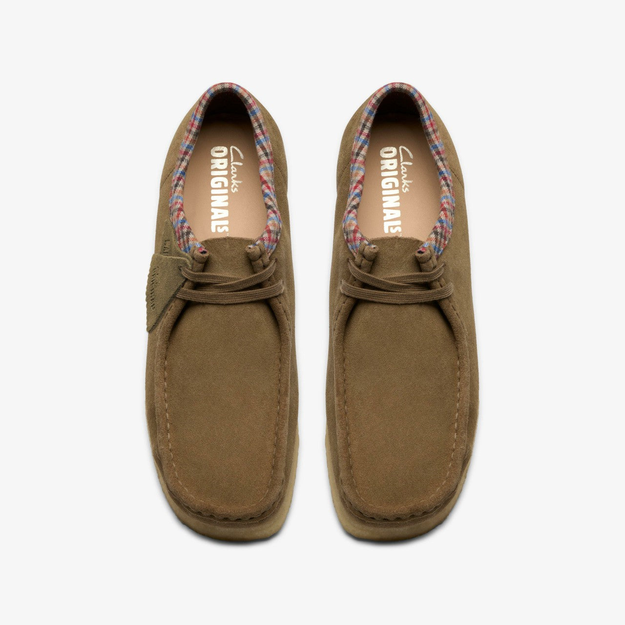 Wallabee Dark Taupe Combination Clarks Men