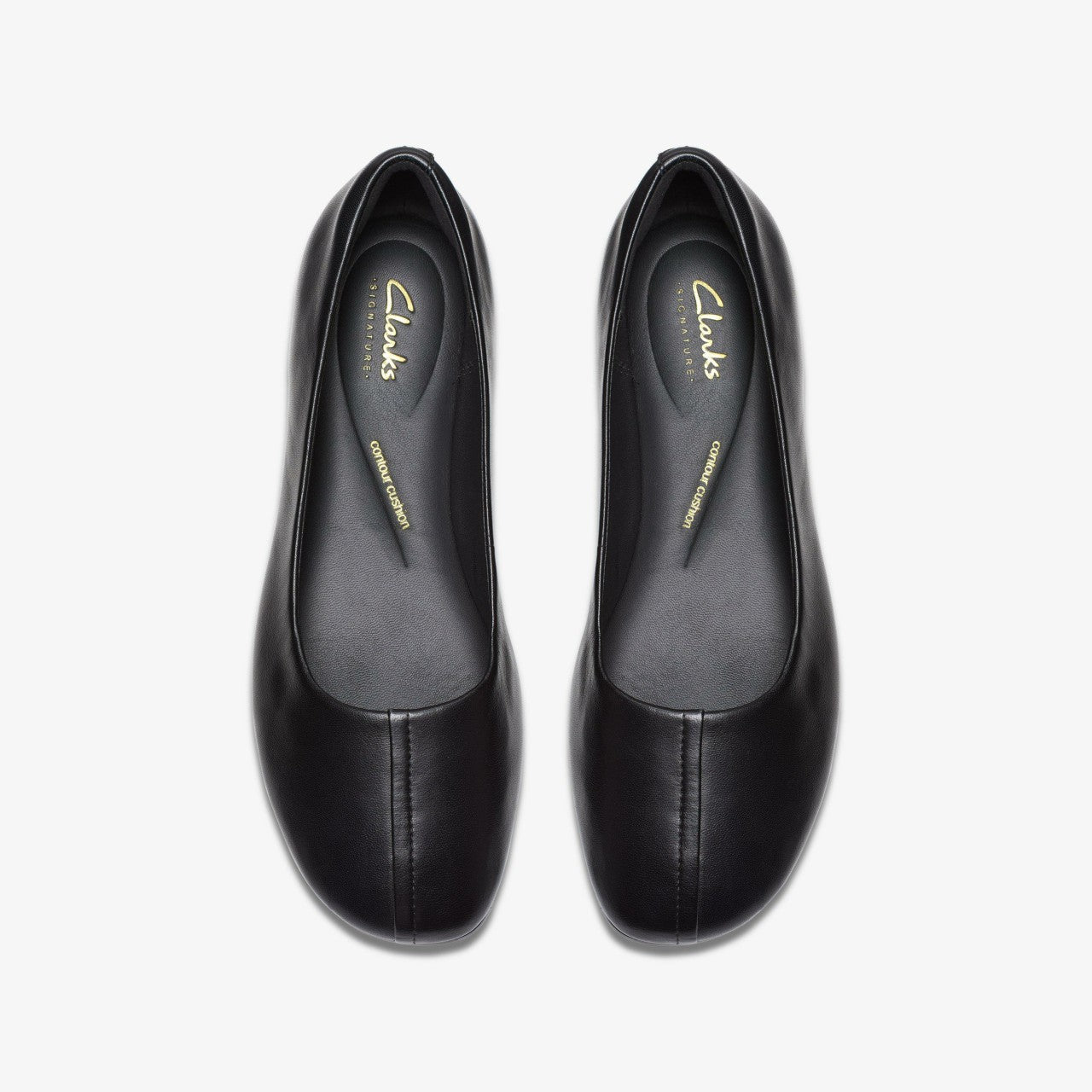 Livia Lily Black Leather Clarks Women