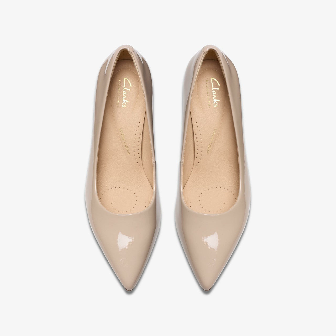 Zarey Court Sand Patent Clarks Women