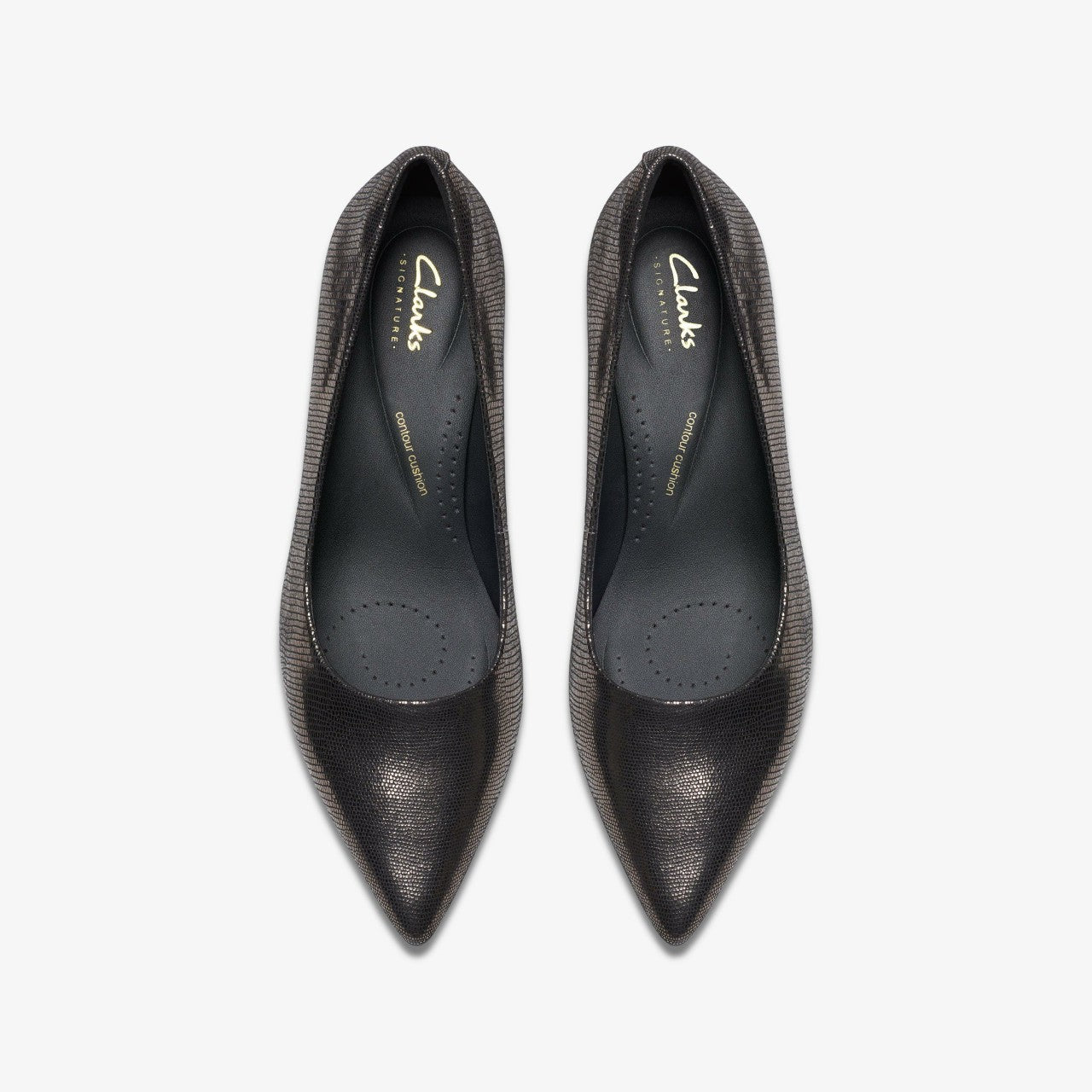 Zarey Court Metallic Clarks Women