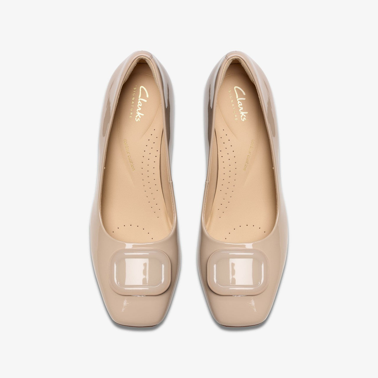 Fernie Trim Sand Patent Clarks Women