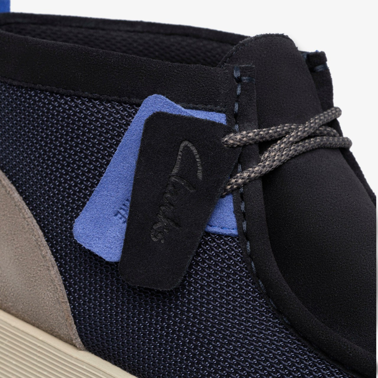 Wallabee FTR2 Boot Navy Combination Clarks Men