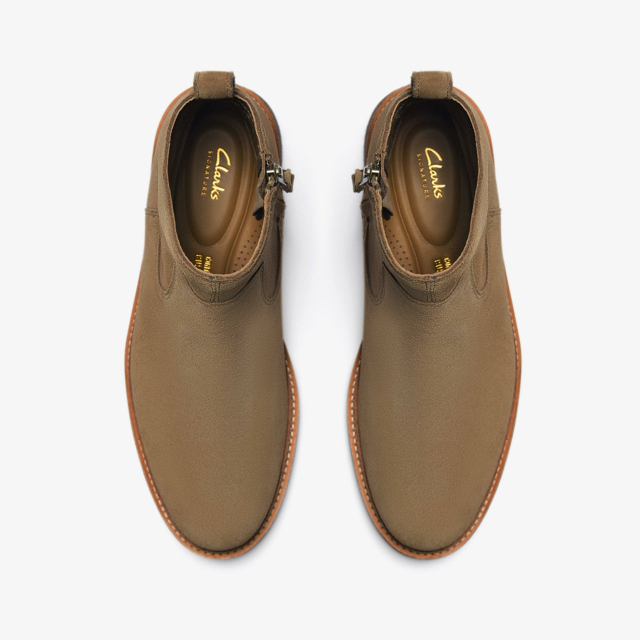 Clarkdale Boot Dark Sand Suede Clarks Men