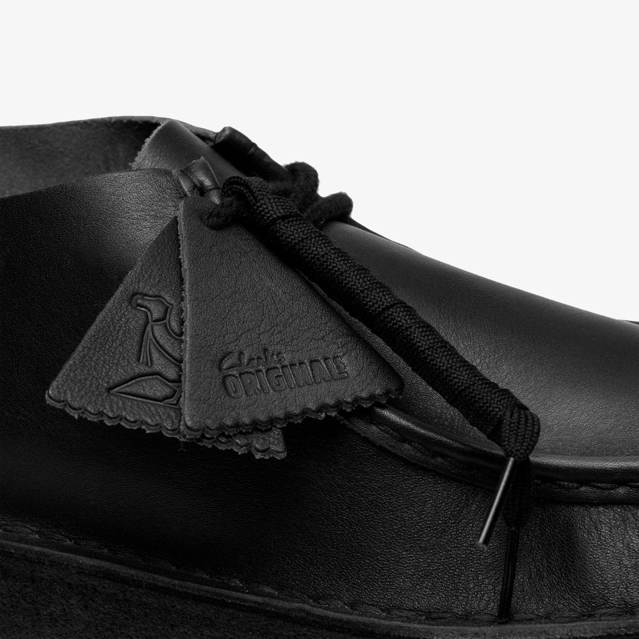 Desert Nomad Black/Black Leather Clarks Men