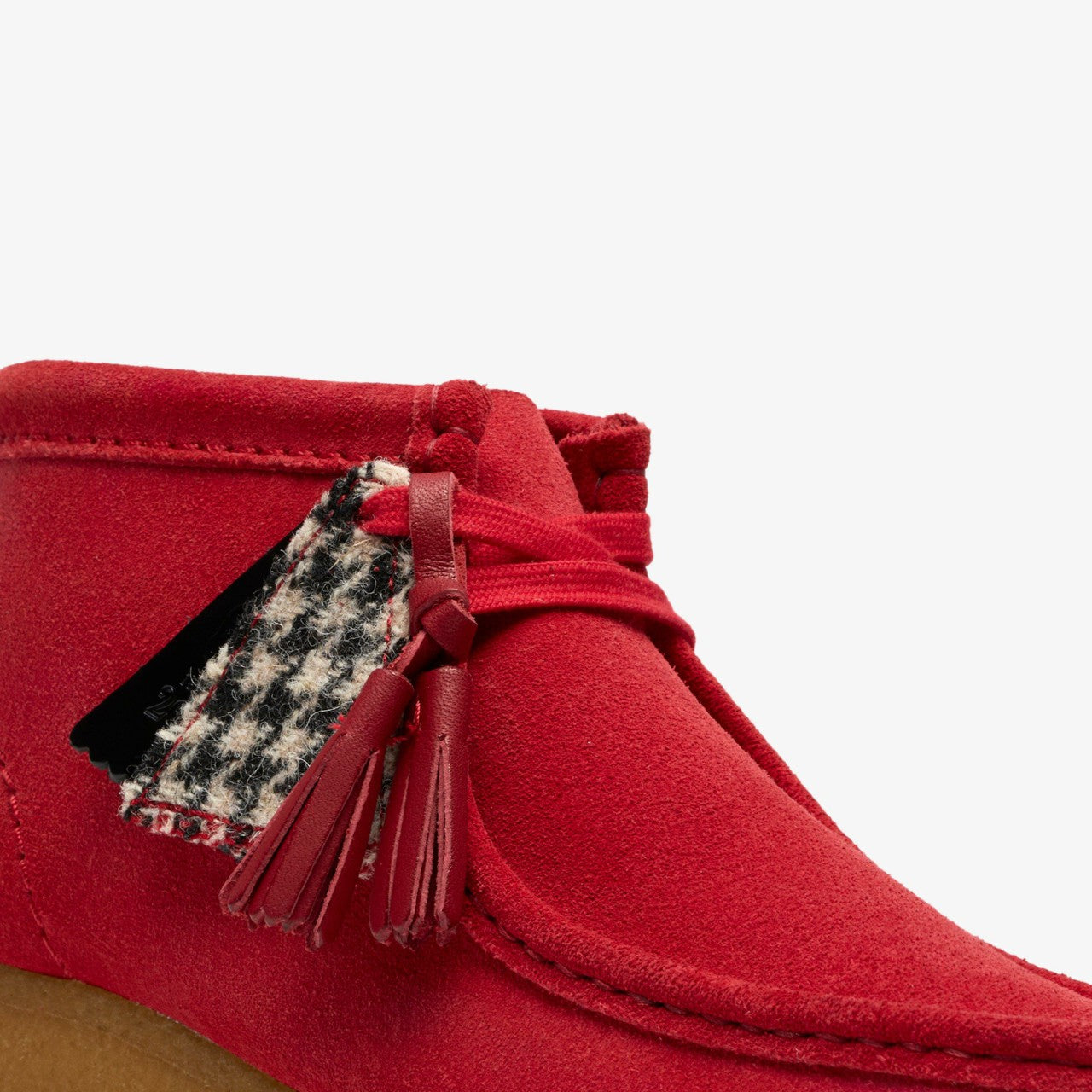 Wallabee Boot Red Suede Clarks Women