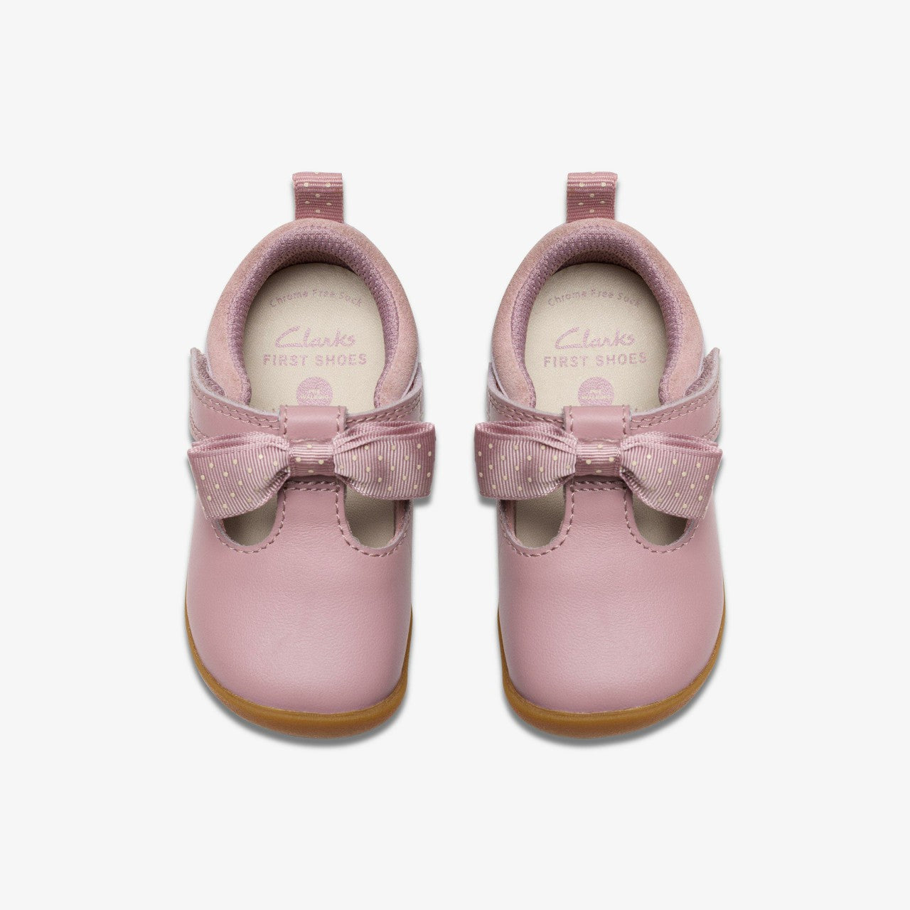 Roamer Trim Toddler Dusty Pink Clarks Kids