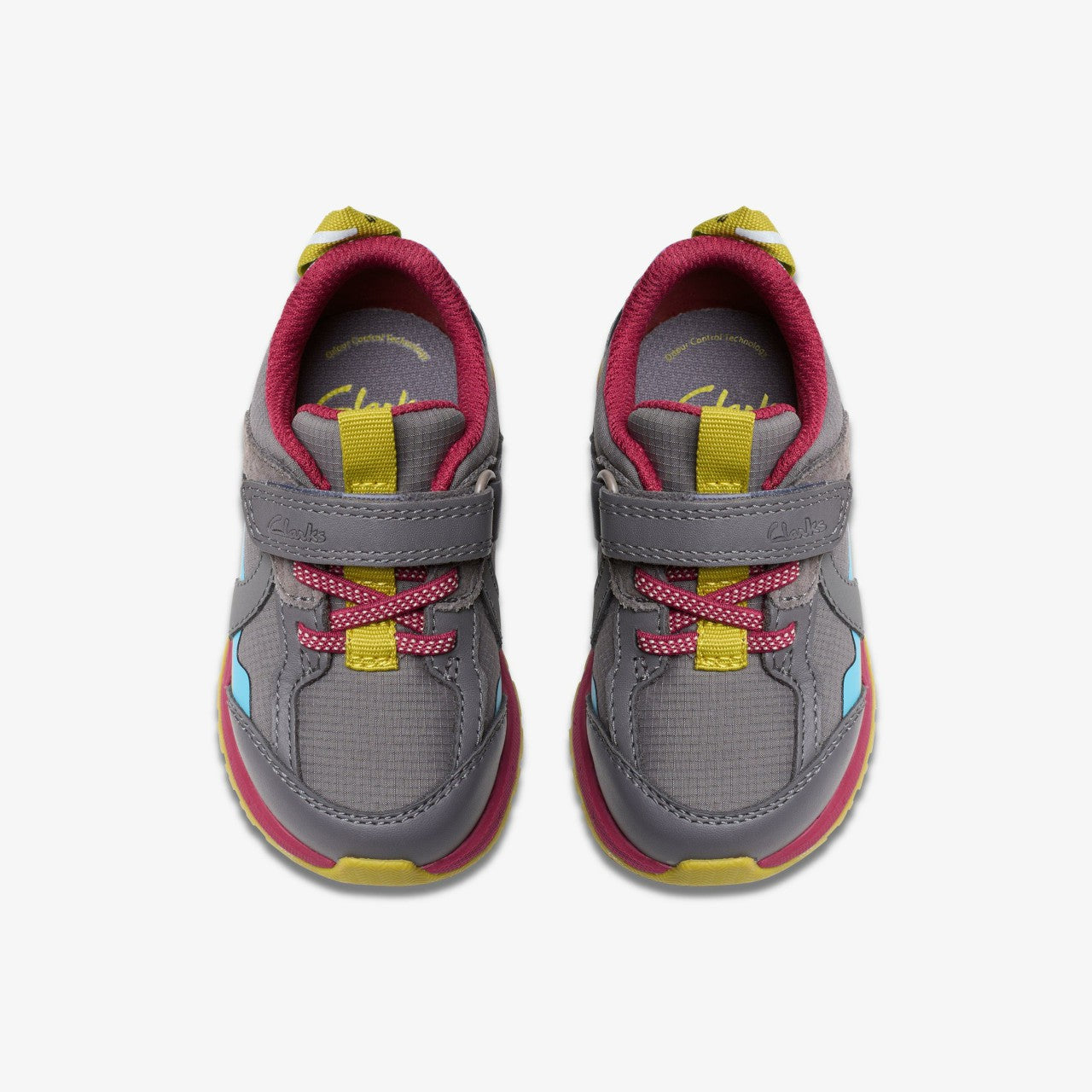 Selva Hero Toddler Dark Grey Combination Clarks Kids