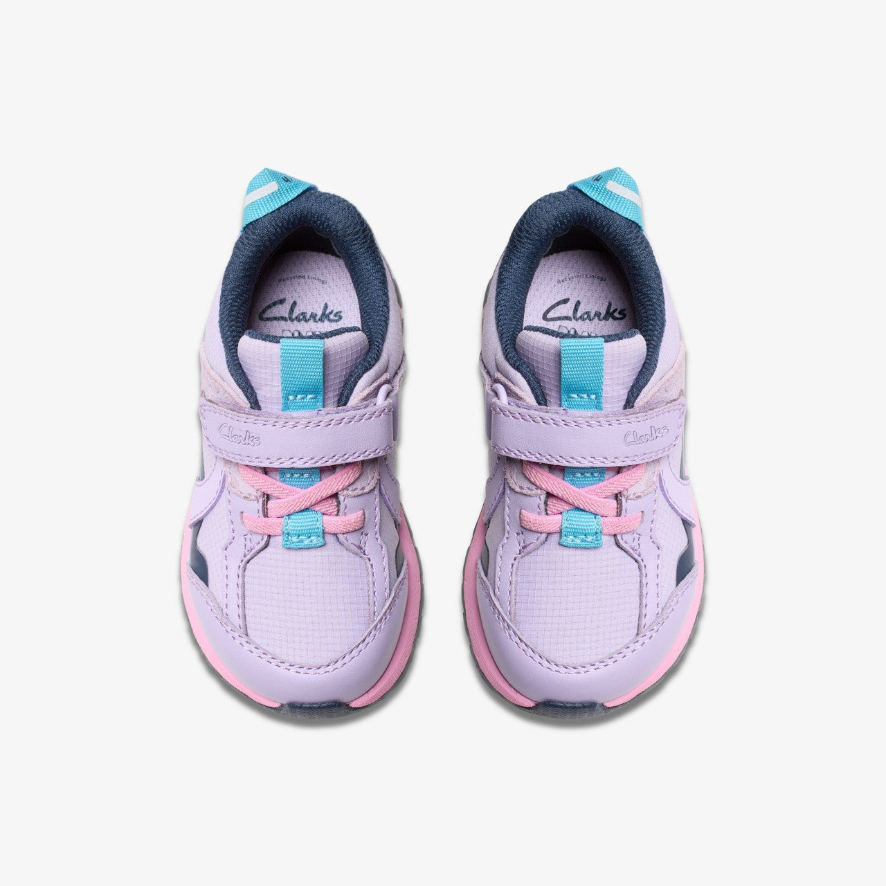 Selva Hero Toddler Lilac Combination Clarks Kids