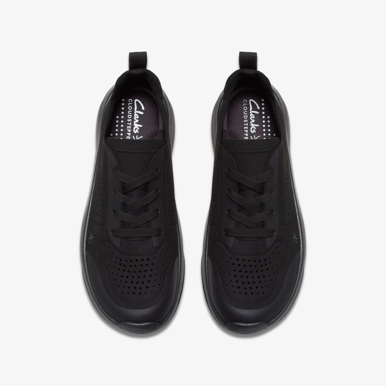 Solevana Tie Black Clarks Women