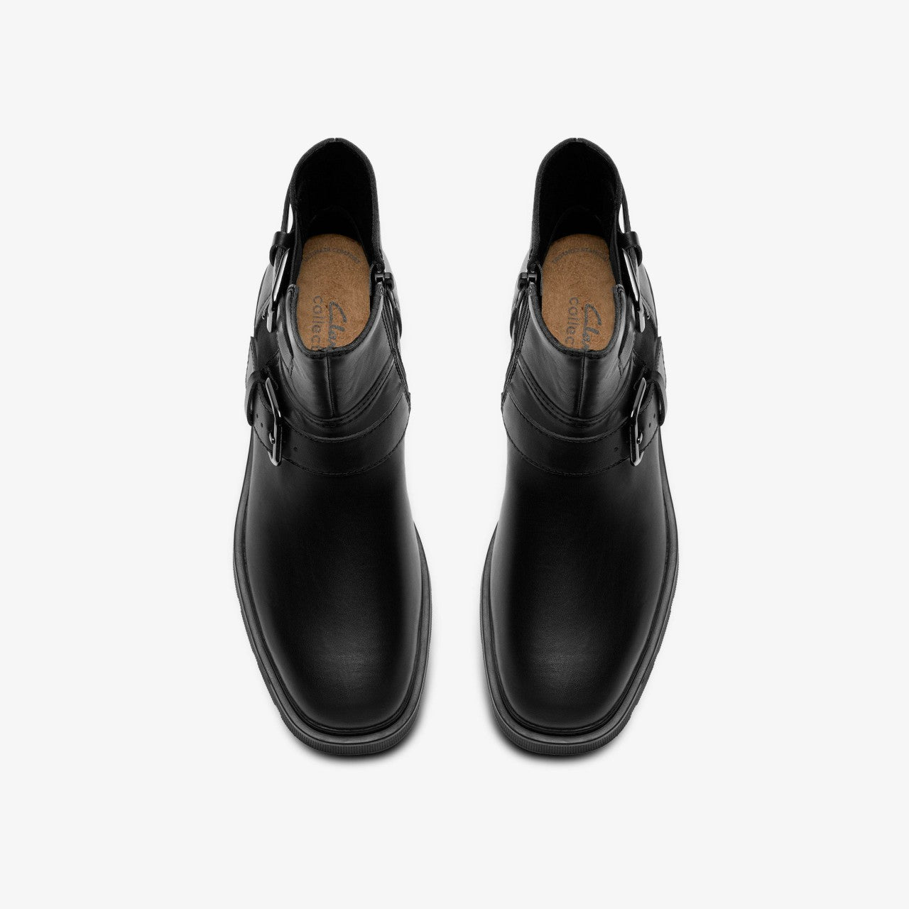 Lauryl Bay Black Leather Clarks Women