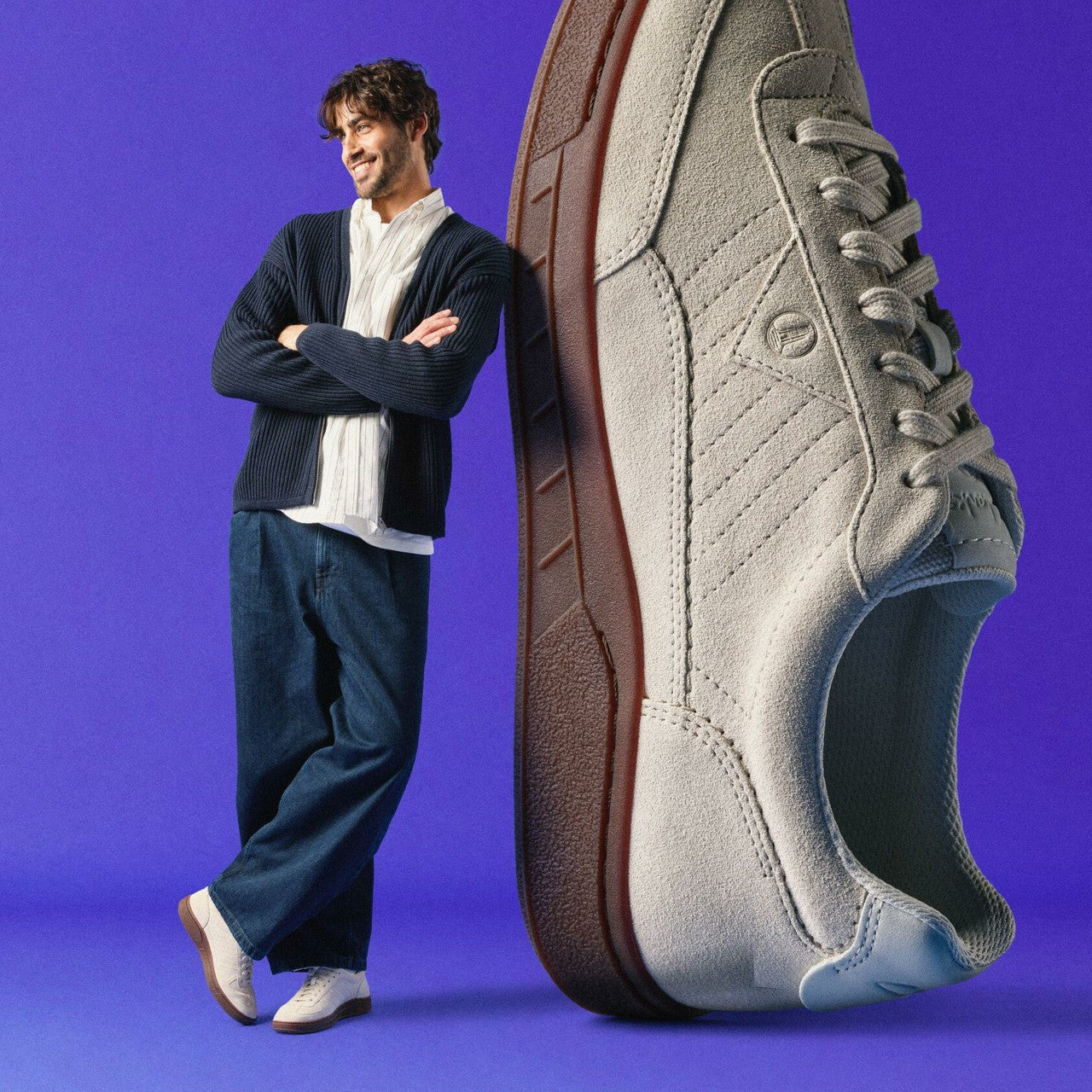 Craft Rally Ace Off White Suede Clarks Men