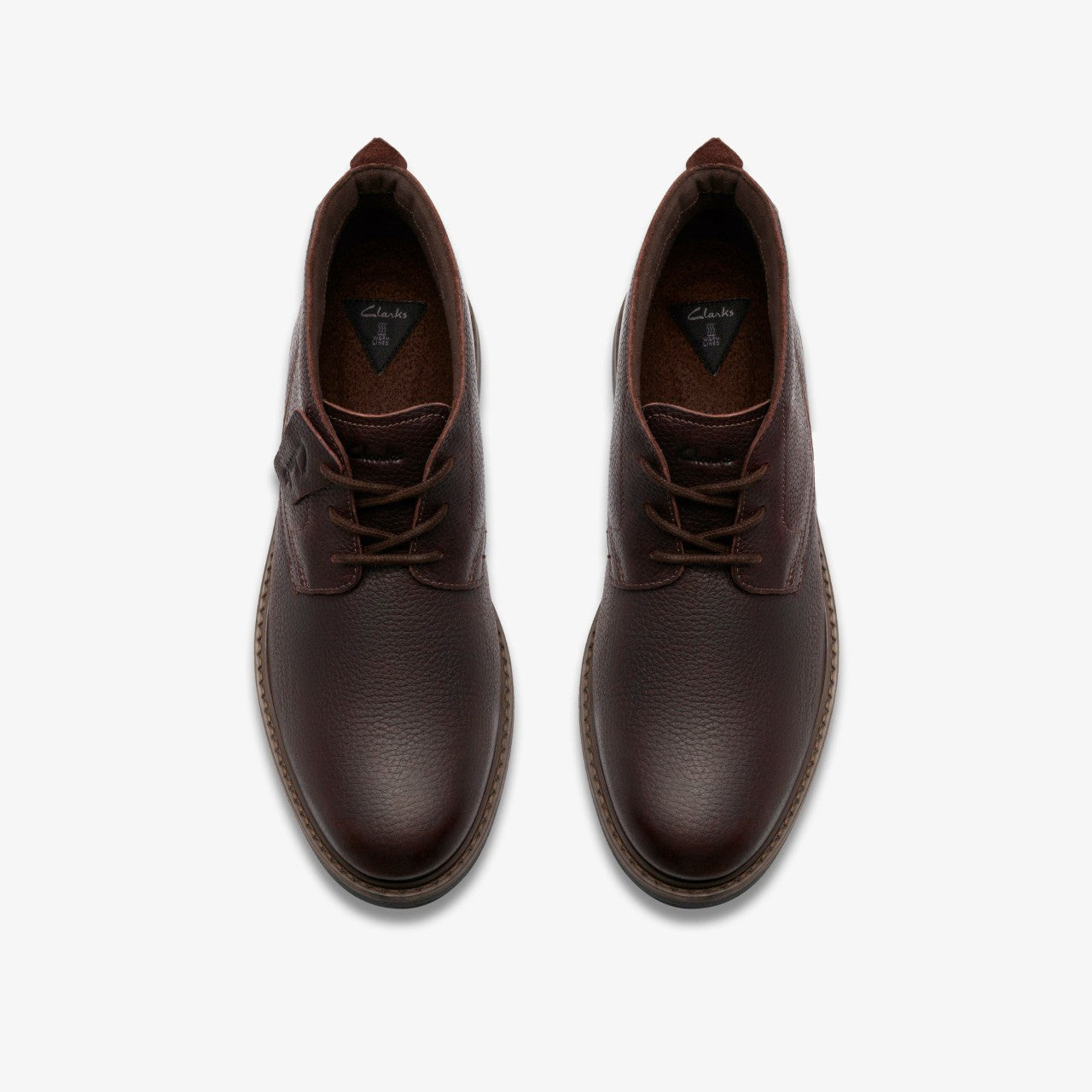 Newford Mid Waterproof Brown Warmlined Leather Clarks Men